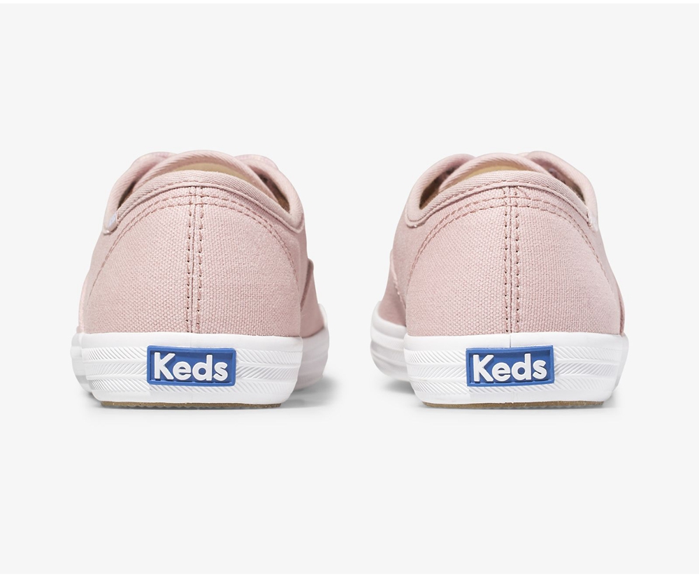 Keds Womens Sneakers Pink - Champion Solids - 193MPFZDK